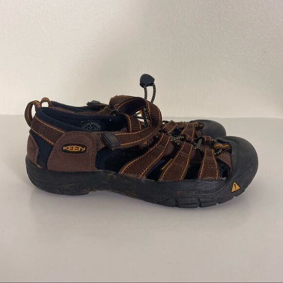 Keen Brown & Orange Hiking Sandals - Picture 1 of 9